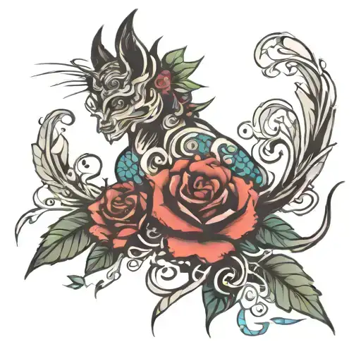 animated forreal shake  tattoo design idea