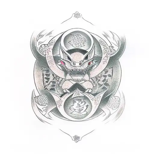 toon world yu gi oh  tattoo design idea