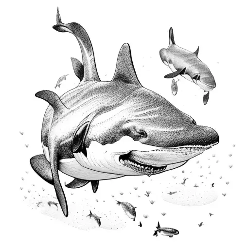 orca tattoo design idea
