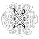 Incorporate a minimalist cross with waves and a sea turtle to symbolize the client's faith and love for sea animals. tattoo design idea