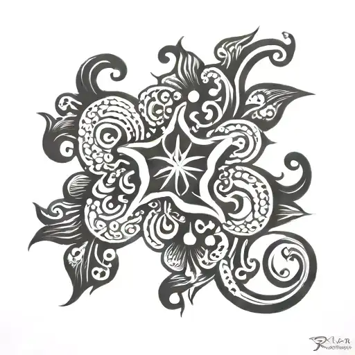trinacria symbol on the Sicilian tattoo design idea