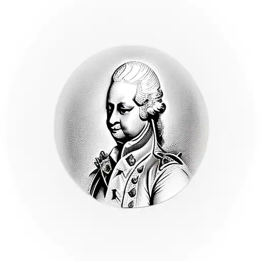 French Revolution guilotine Louis XVI  tattoo design idea