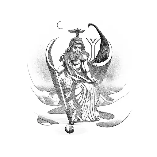 greek mythology filler  tattoo design idea