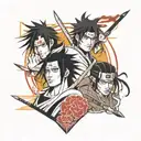 sasuke itachi manga panel tattoo design idea