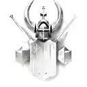 Spanish crusader tattoo design idea