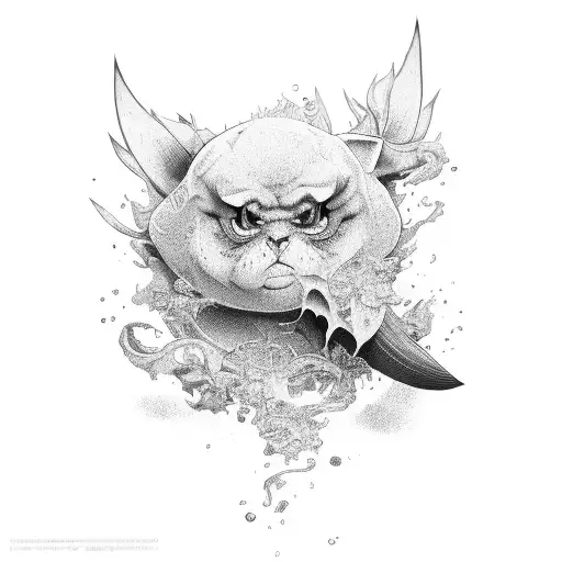 sake tattoo design idea