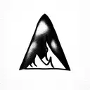 volcano erupting tattoo design idea