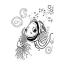 nemo  tattoo design idea