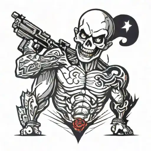 embrace the suck tattoo design idea