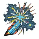 firework firecracker  tattoo design idea