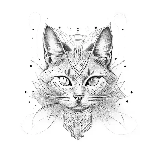 gato Felix  tattoo design idea