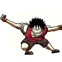 Luffy Gear fifth tattoo design idea
