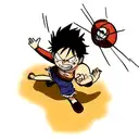 Luffy Gear fifth tattoo design idea