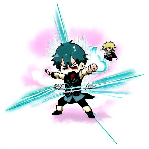 Zenitsu thunder breathing  tattoo design idea