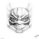 TMNT weapons and masks tattoo design idea