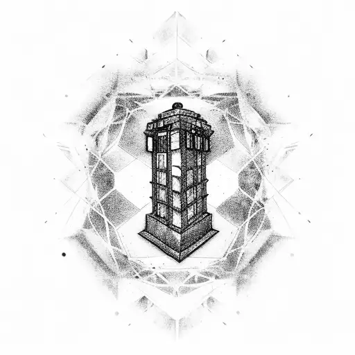 Dr who and the matrix tattoo design idea