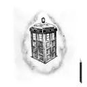 Dr who and the matrix tattoo design idea