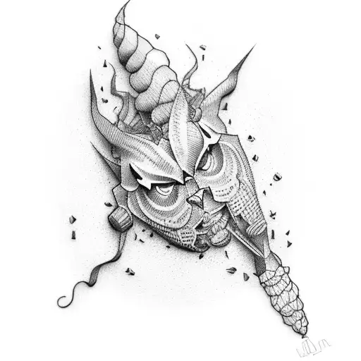 corn tattoo design idea