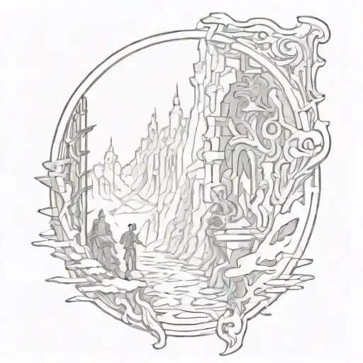 dante's inferno tattoo design idea