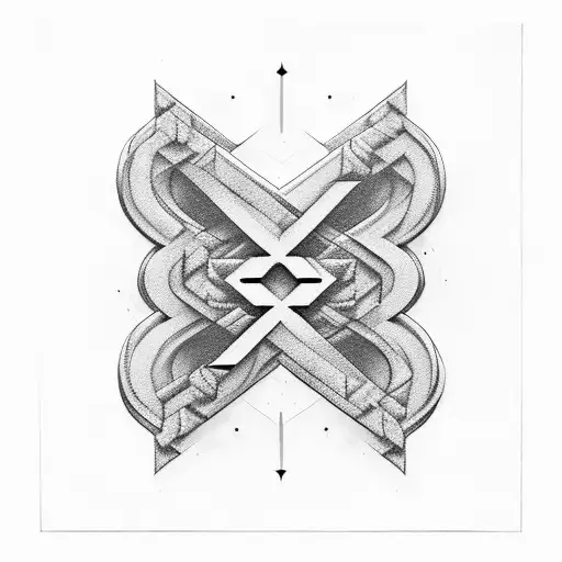 the two letters CG designed in some symmetric aesthetic way with some area to add a number for example 4 tattoo design idea