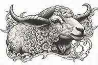 Fear the Lamb  tattoo design idea