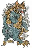 garfield tattoo design idea