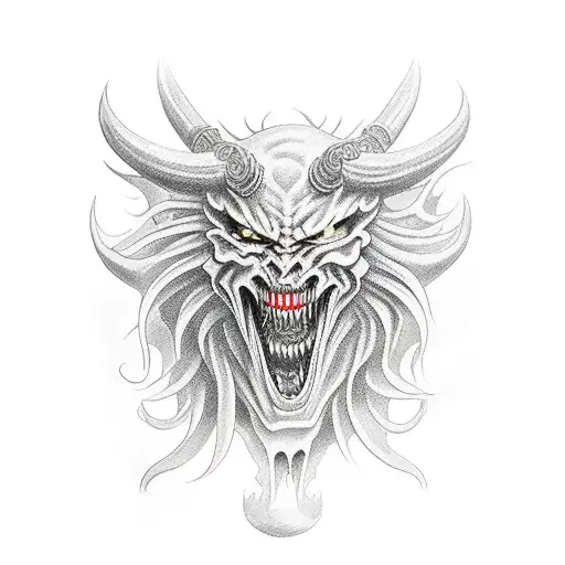 demon slayer tattoo design idea