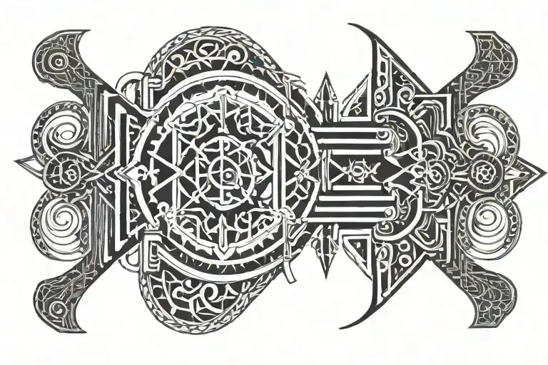 ROMAN NUMERALS XI XXIX tattoo design idea