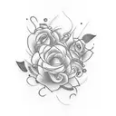 Cest la vie in cursive  tattoo design idea