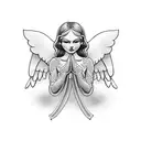 angel number 555 tattoo design idea