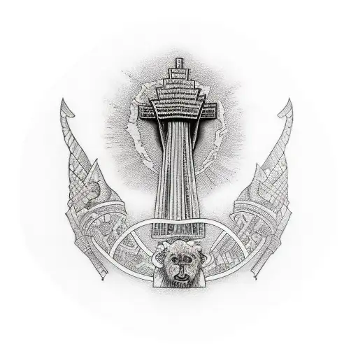 half sleeve of buenos aires, dublin and los angeles tattoo design idea