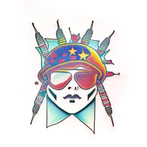 migraine tattoo design idea