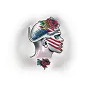 migraine tattoo design idea