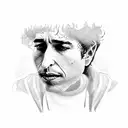 Bob Dylan Lyrics tattoo design idea