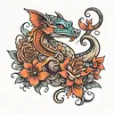 go with your gut  tattoo design idea