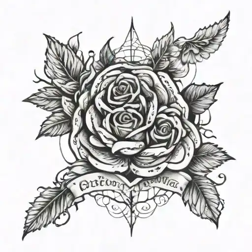 die with memories not dreams tattoo design idea