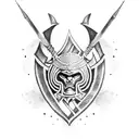 Sparta warrior tattoo design idea