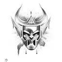 Sparta warrior tattoo design idea