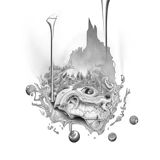 juice wrld  tattoo design idea