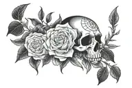 silence tattoo design idea
