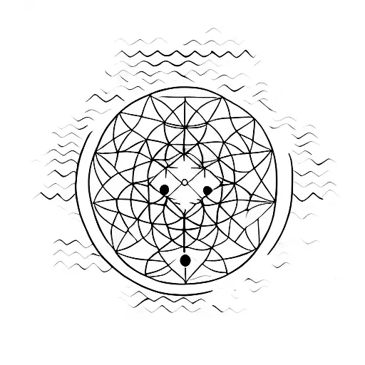 Minimalistic tattoo design using symbols to depict the Christian gospel of Jesus' saving grace tattoo design idea