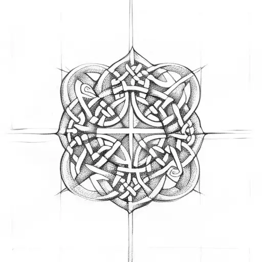 Celtic Knot tattoo design idea