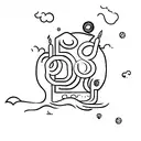 let go laughing tattoo design idea