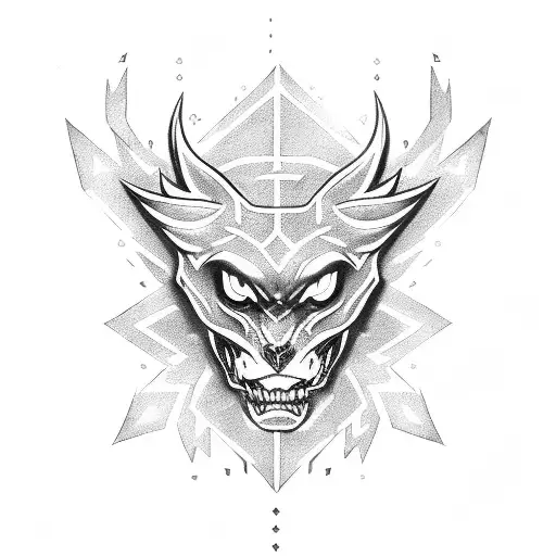 zenitsu and lightning tattoo design idea