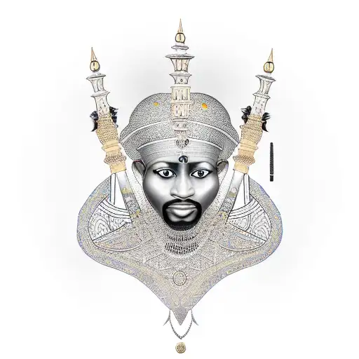 Mansa musa  tattoo design idea