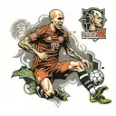 Arjen Robben tattoo design idea
