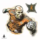 Arjen Robben tattoo design idea