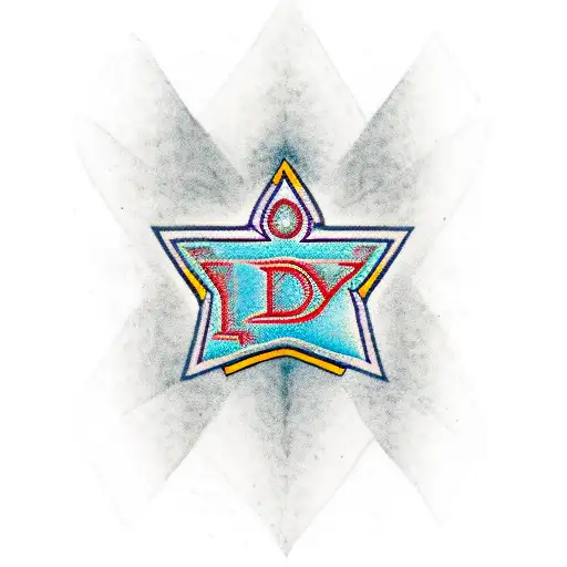 arrowhead that says "daddy" and a semicolon  tattoo design idea