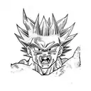 dragon ball tattoo design idea