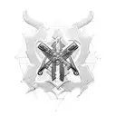 Combat Medical Badge tattoo design idea